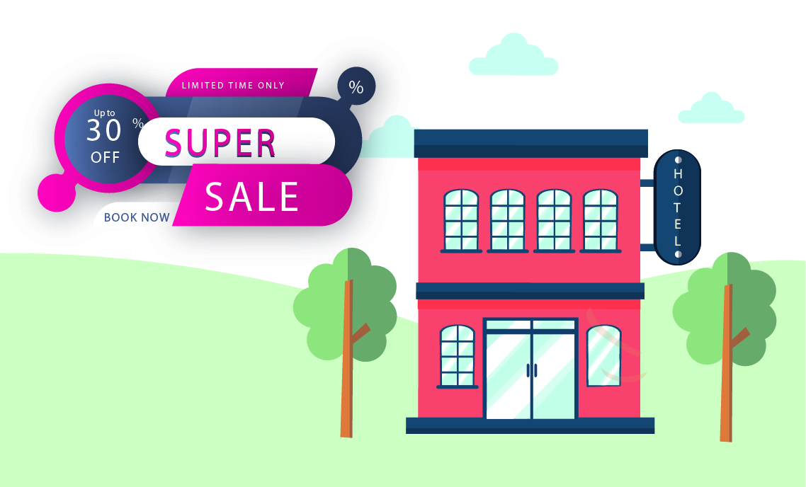 30% off up to 3000 on hotel booking . Use code - HOTDEAL