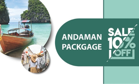 Up to 10%  OFF on First andaman Package Booking . use code -ANDM10